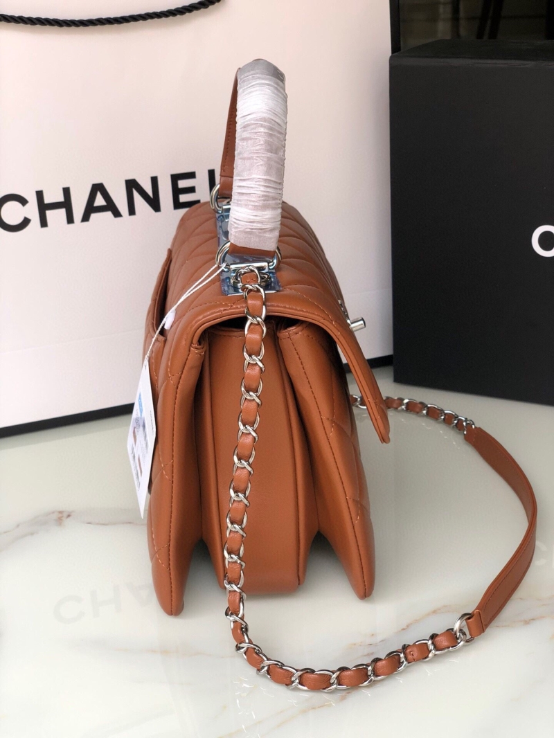 Ch**el top handle bags